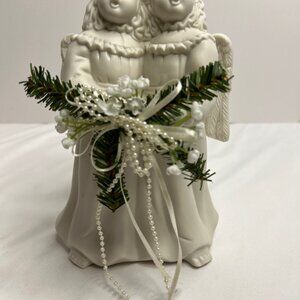 Vintage- Christmas Angels (Growth 1997) Beaded Spray 9”
